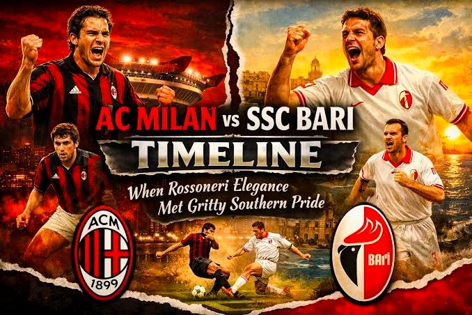 ac milan vs ssc bari timeline