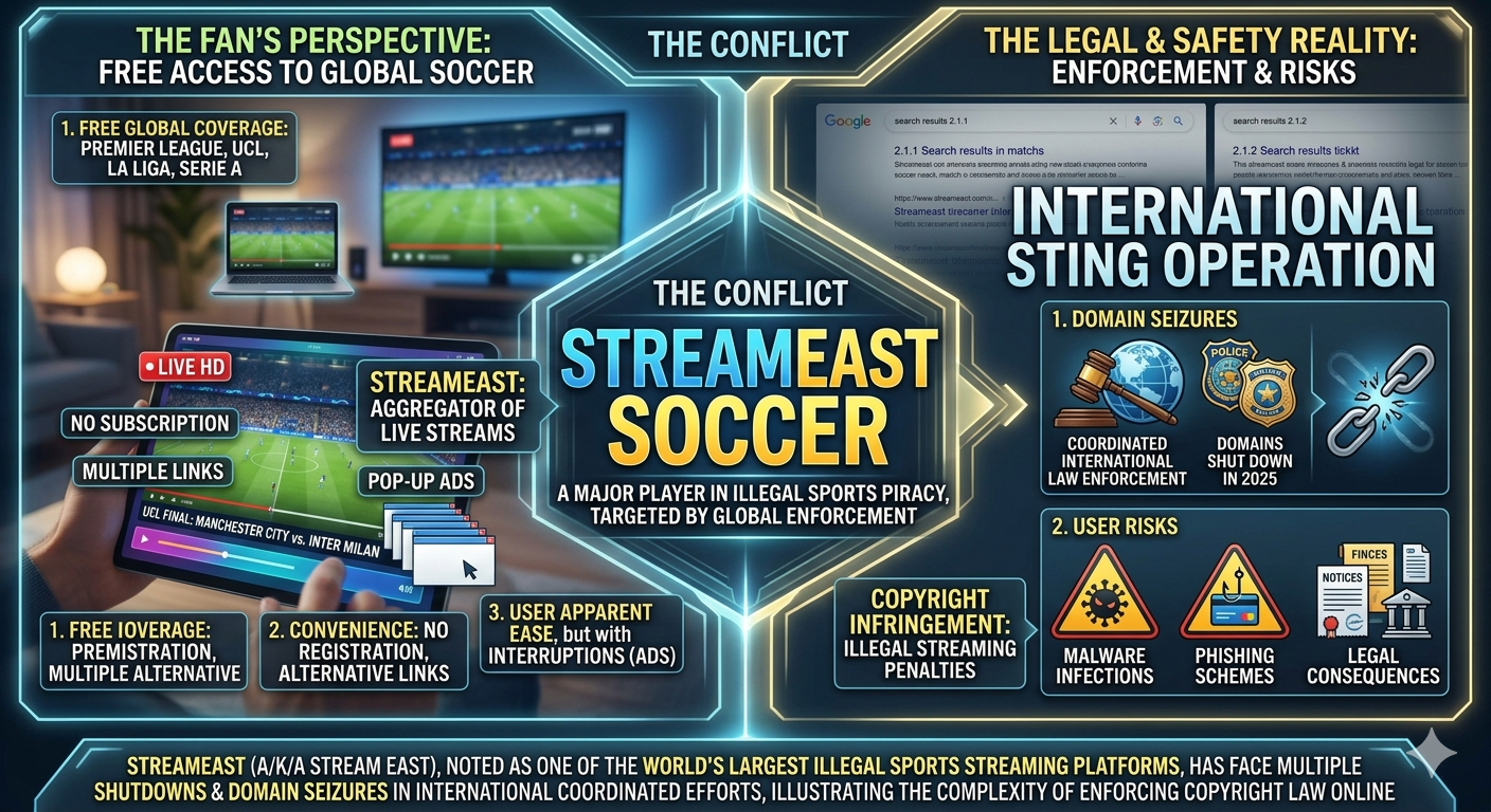 streameast soccer
